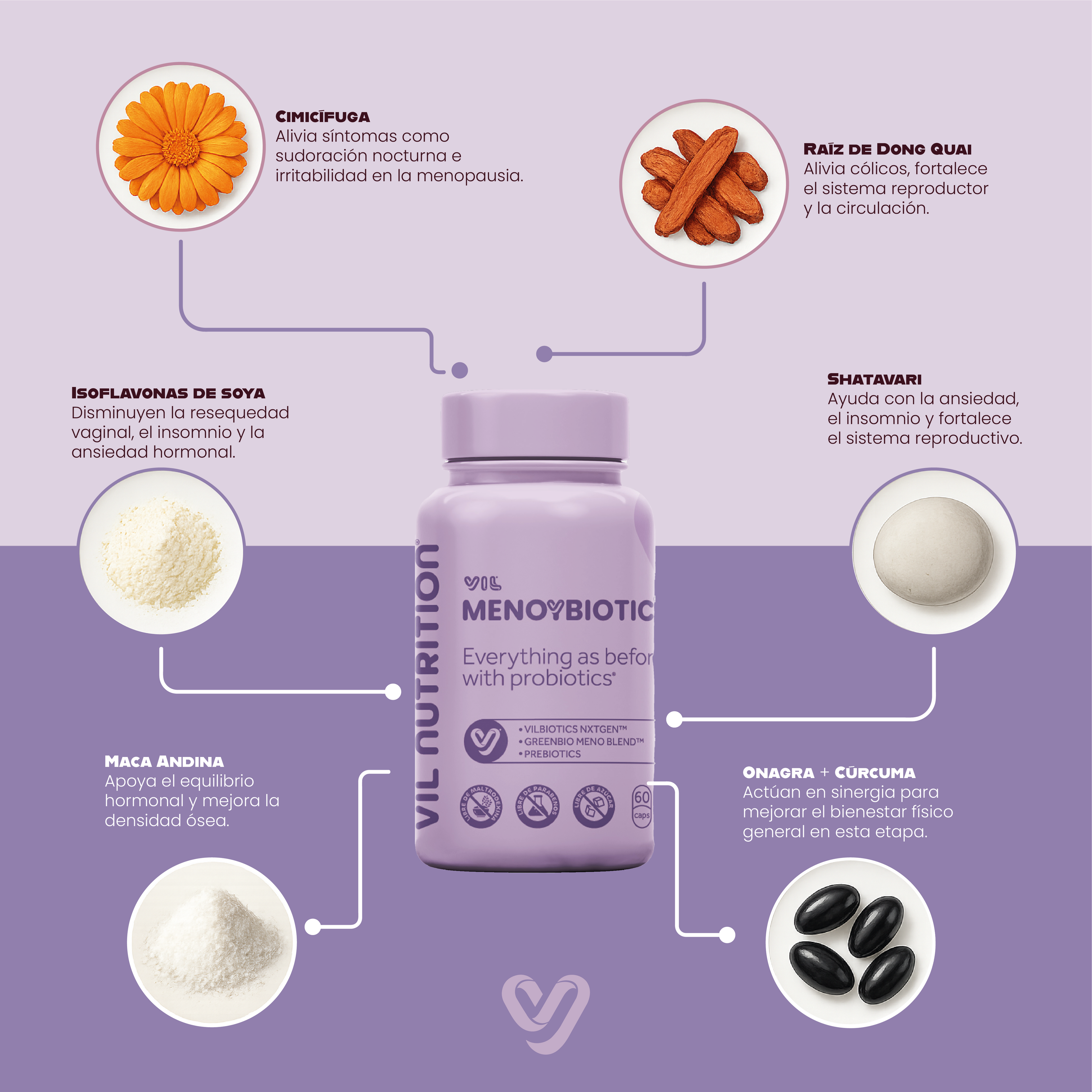 MENOYBIOTIC Estrobiótico™ – El único suplemento que reactiva tu propia fábrica interna de hormonas para vivir la menopausia sin dramas ni sofocos