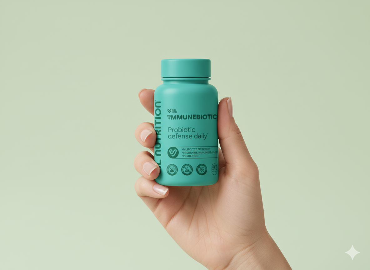 VIL YMMUNE BIOTIC™ – El sistema orgánico de 5 fases que transforma tu intestino en una fortaleza inmune que te protege 24/7 sin enfermarte